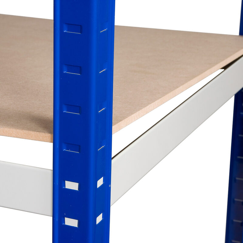 Lay the shelf into the beams