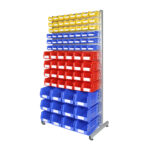 Louvre Rack with Bins - Kit C
