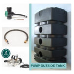 1500 Litre Water Tank System With External Pump